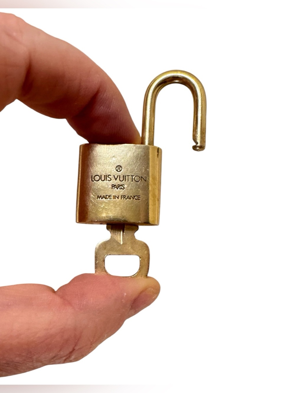 Louis Vuitton Lock And Key #315 Authentic (+FREE Gold Diamond Pen)